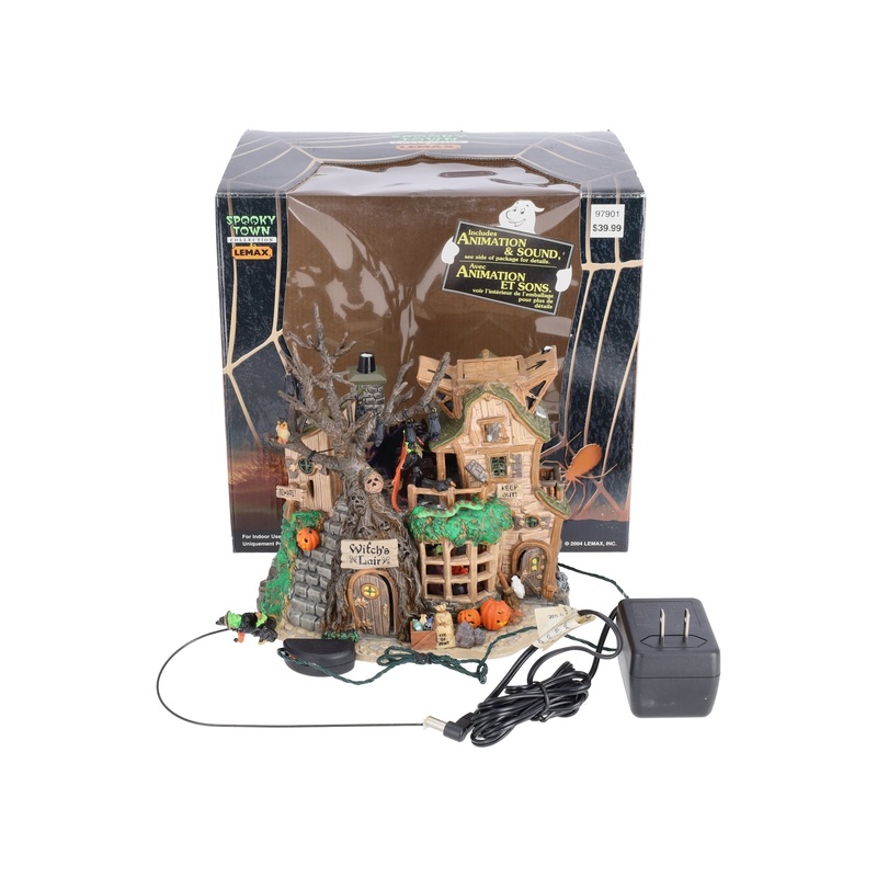 Lemax 45003 Spooky Town Witch’s Lair LN/Box
