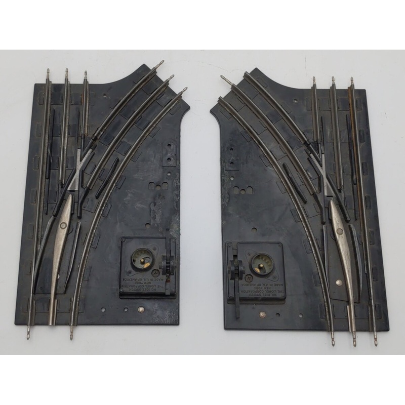 Lionel 1022 Vintage O27 Manual Switches (Pair of 2) VG