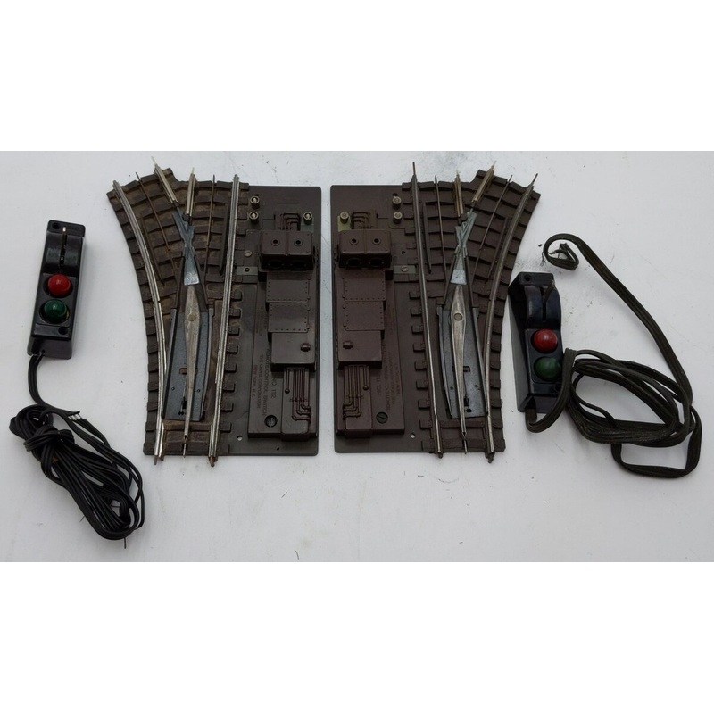 Lionel 112 Vintage LH & RH Super O Remote Control Switches (Pair of 2)