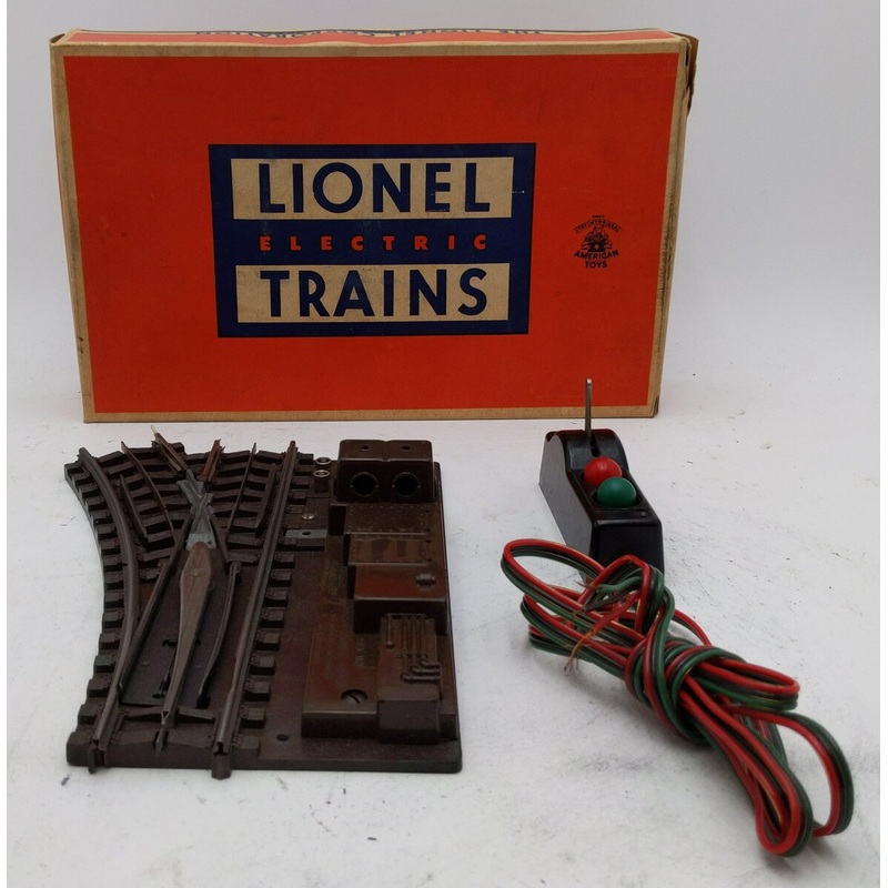 Lionel 112 Vintage Super O Left-Hand Remote Control Switch/Box