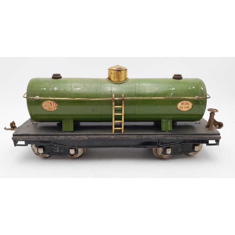 Lionel 215 Vintage Standard Gauge Tinplate Tank Car