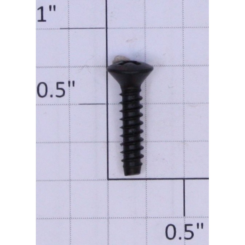 Lionel 1033-62 #8 x 25/32 Black Oval Phillips Self Tapping Screw