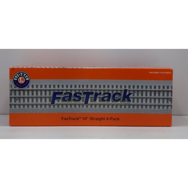 Lionel 6-12032 O Straight FasTrack (Pack of 4) LN/Box