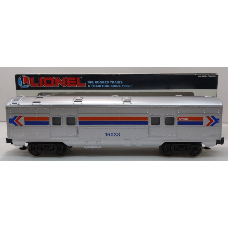Lionel 6-16033 O Gauge Amtrak Streamlined Baggage Car LN/Box