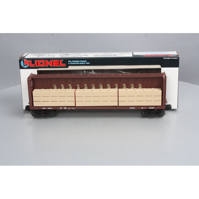 Lionel 6-16372 O Gauge Southern I-Beam Flat Car LN/Box