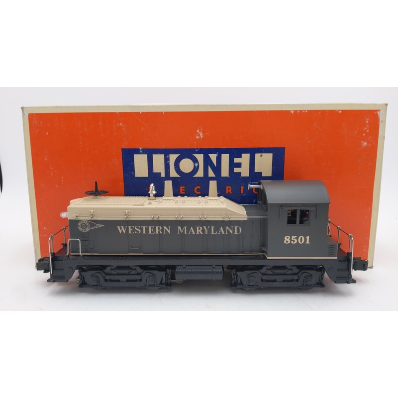 Lionel 6-18501 O Gauge Western Maryland NW2 Powered Diesel Locomotive #8501 EX/Box