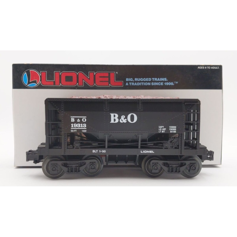 Lionel 6-19313 O Gauge Baltimore & Ohio Ore Car With Ore Load LN/Box