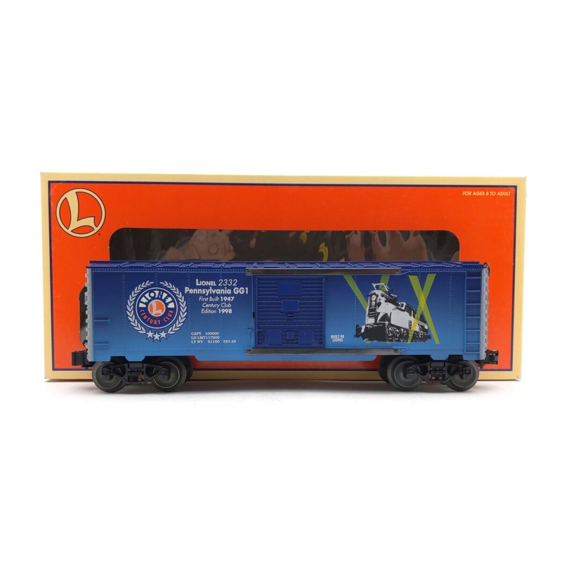 Lionel 6-29227 O Gauge Century Club 1998 GG-1 Boxcar #2332 LN/Box