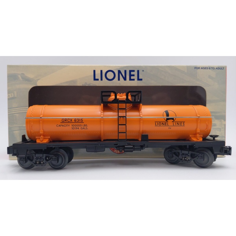 Lionel 6-29601 PWC 6315-60 Lionel Lines Single Dome Tank Car LN/Box