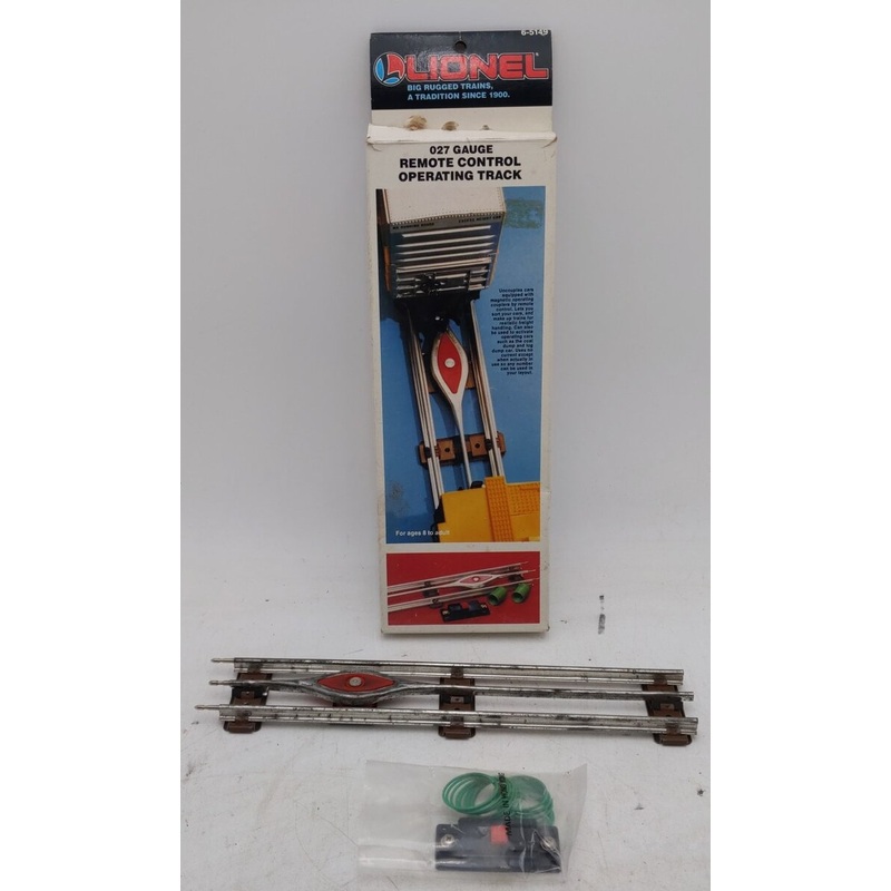 Lionel 6-5149 O27 Remote Control Uncoupler Track VG/Box