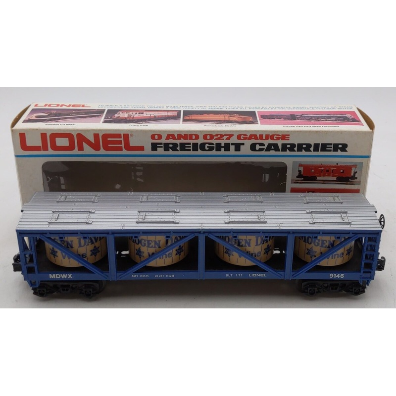 Lionel 6-9146 O Gauge Mogen David Wine Car EX/Box
