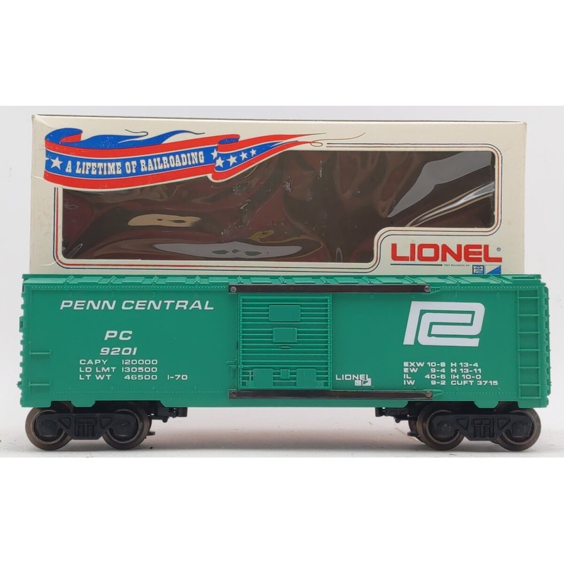 Lionel 6-9201 O Gauge Penn Central Boxcar LN/Box