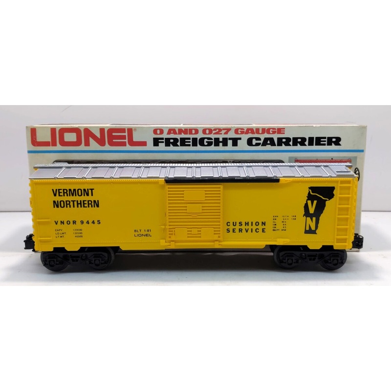 Lionel 6-9445 O Gauge Vermont Northern Boxcar LN/Box