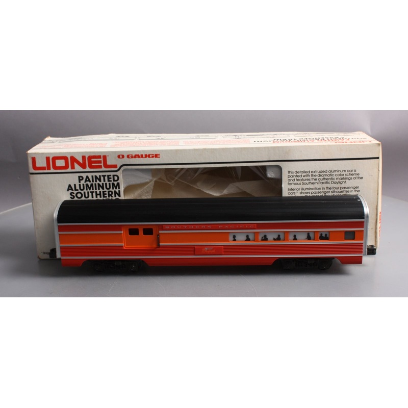 Lionel 6-9590 O Gauge Southern Pacific Daylight Aluminum Combo Car EX/Box