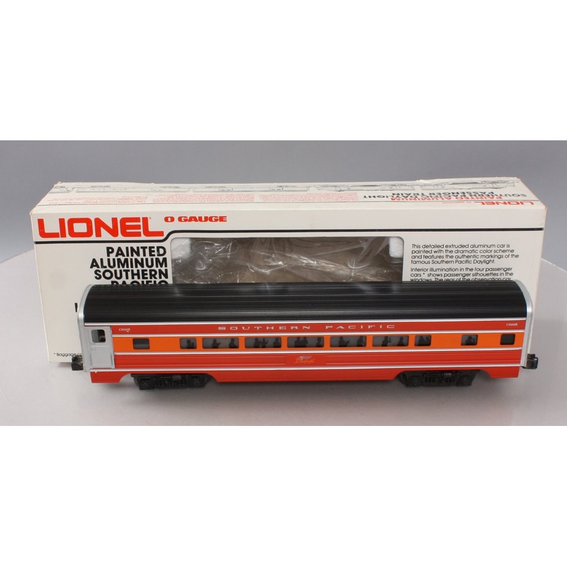 Lionel 6-9592 O Gauge Southern Pacific Daylight Aluminum Passenger Car EX/Box