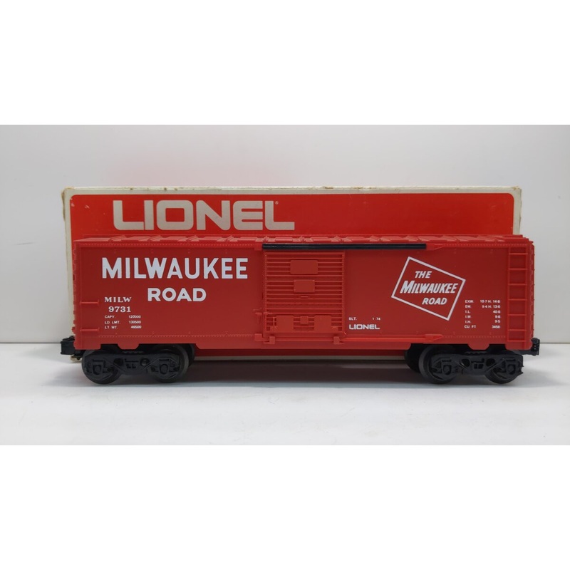 Lionel 6-9731 O Gauge Milwaukee Road Boxcar LN/Box