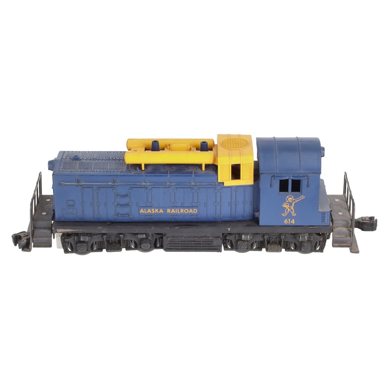 Lionel 614 Vintage O Alaska Railroad EMD NW-2 Diesel Switcher VG