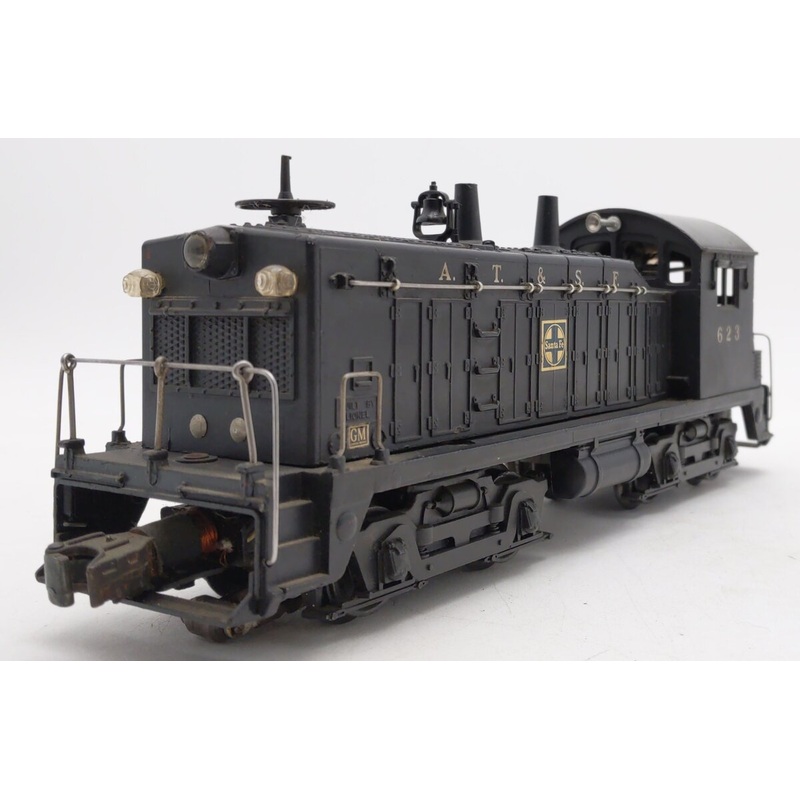Lionel 623 Vintage O Santa Fe NW-2 Diesel Switcher – Type 1 (10 Stanchions) EX
