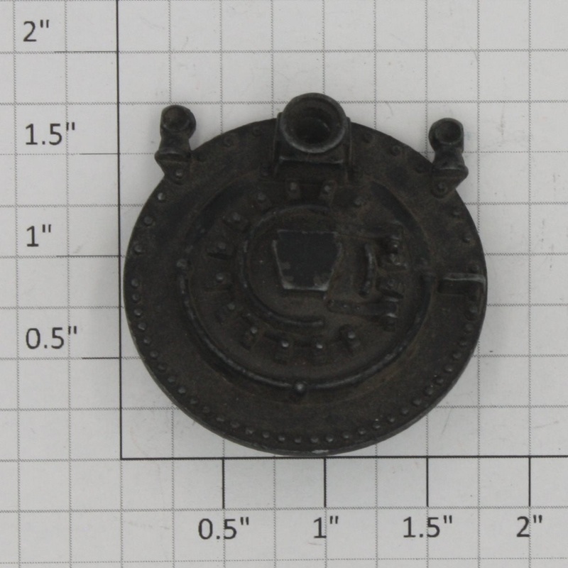 Lionel 675-7 Black Boiler Front Casting with Bracket – No Headlight