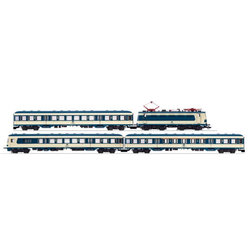 Marklin 26410 Karlsruher S-Bahn HO Gauge Electric Train Set LN/Box