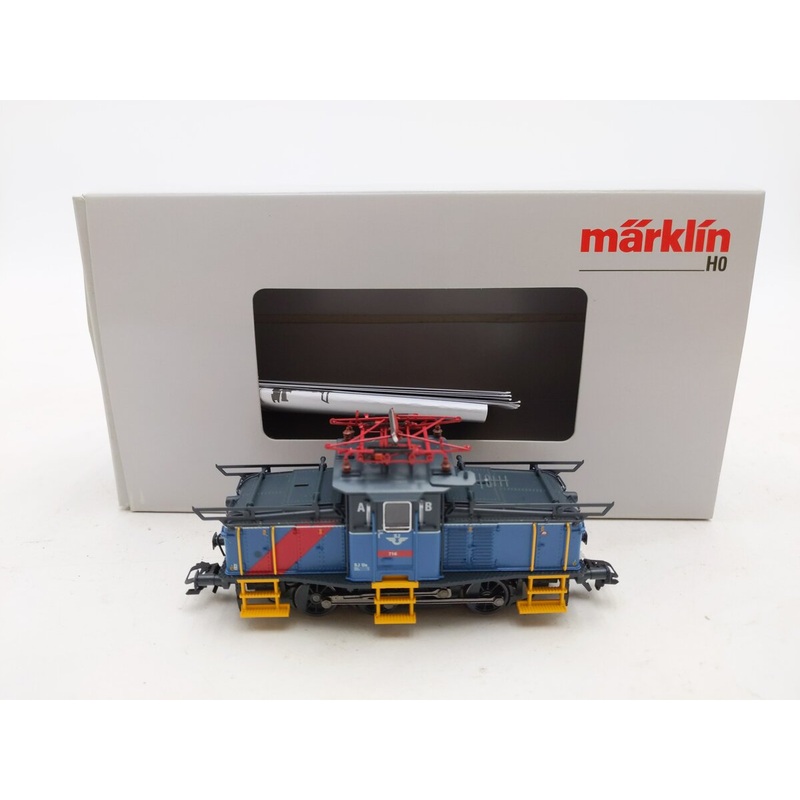 Marklin 36338 HO Swedish State Railways SJ Class Ue Electric Switcher NIB
