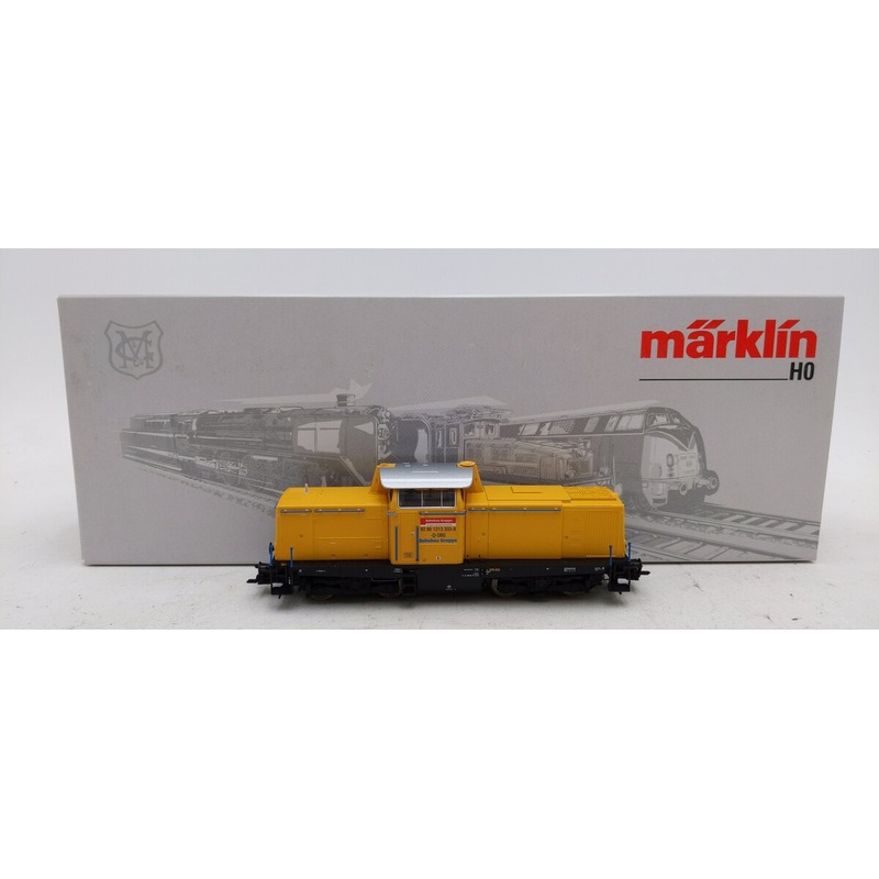 Marklin 39213 HO German Railroad Track Laying Company Class 213 Diesel NIB