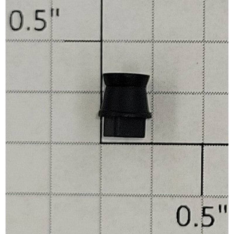 S-Helper 1493-02-03-XA-BK Assembled Black Short Smoke Stack