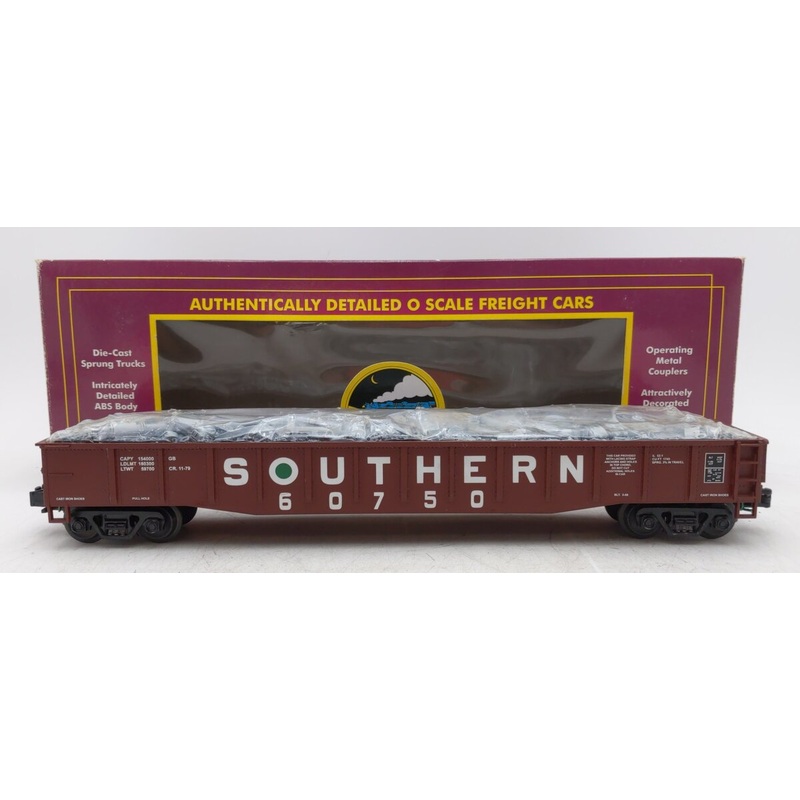 MTH 20-98004 O Gauge Southern Gondola with Junk Load #60750 EX/Box