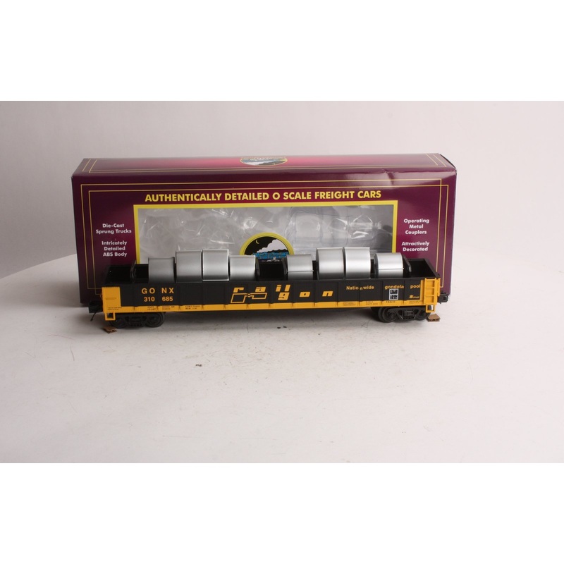 MTH 20-98874 O Railgon MTHRRC 2012 Gondola Car w/Coil Steel Load #310685 LN/Box