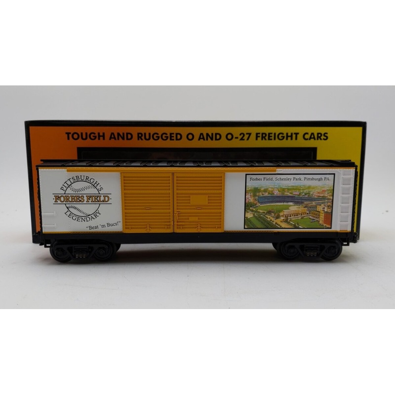 MTH 30-74126 O Forbes Field Double Door Boxcar EX/Box