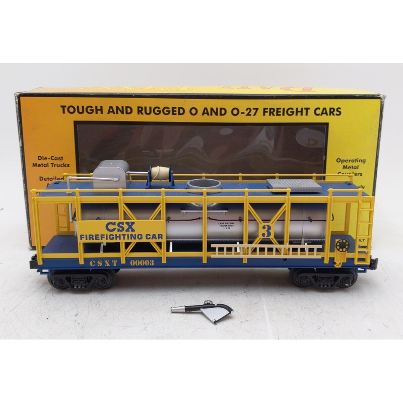 MTH 30-79040 O Gauge CSX Fire Car/Box