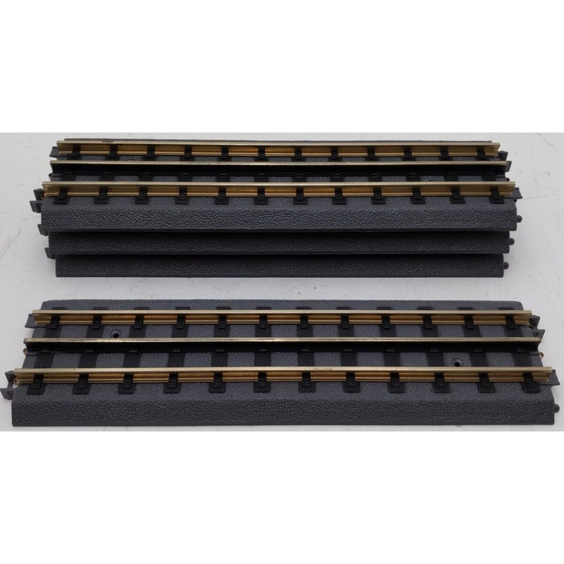MTH 40-1001 O RealTrax Hollow Rails 10 Straight Track Section [4] EX