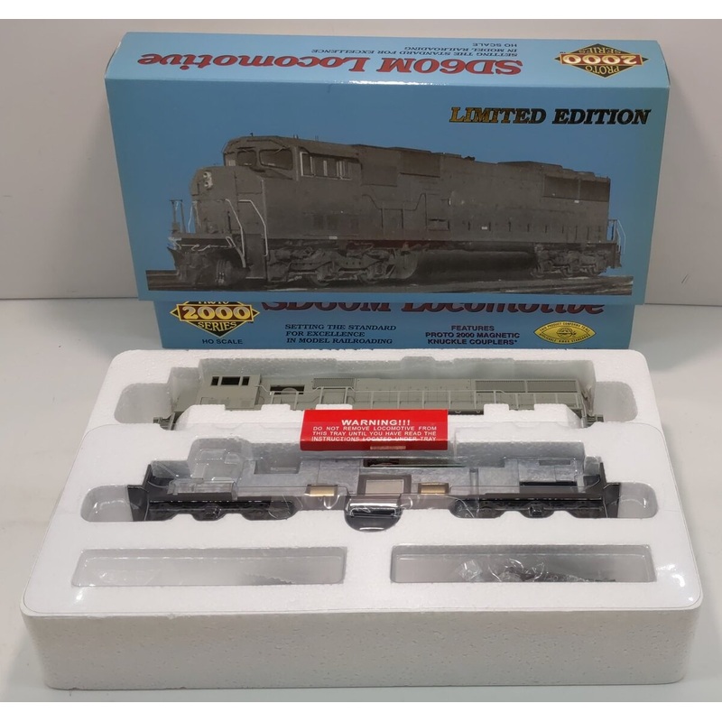 Proto 2000 30182 HO Undecorated SD60M Diesel Locomotive MT/Box