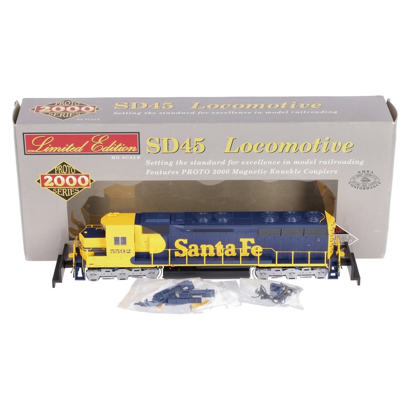 Proto 2000 30720 HO Scale ATSF SD45 Diesel Locomotive #5592 MT/Box