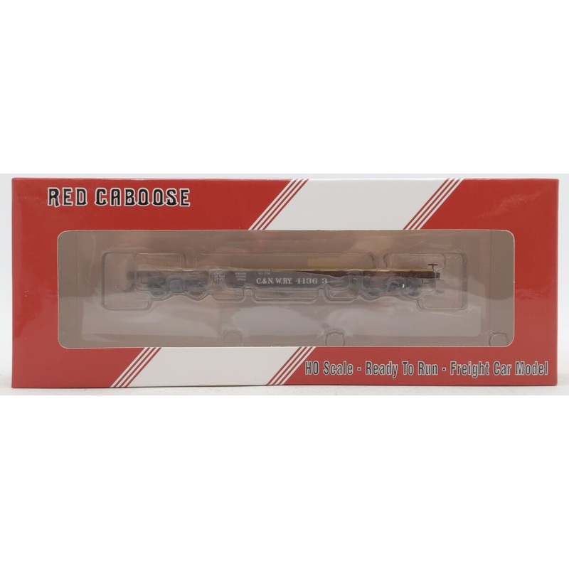Red Caboose RR-32315-03 HO CNW Fishbelly Flatcar #41363 LN/Box