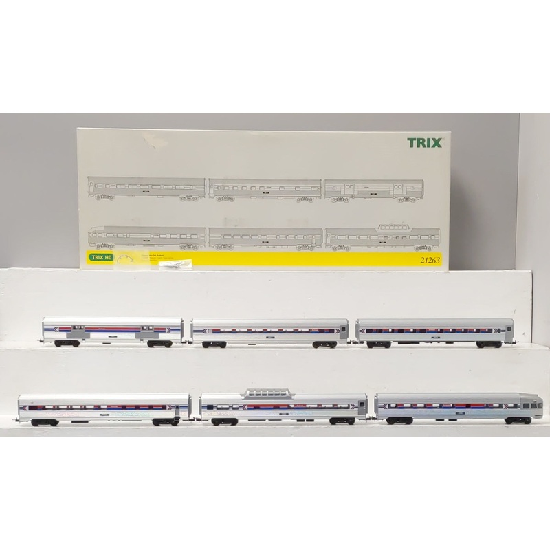 Trix 21263 HO Scale Amtrak Streamliner-Set LN/Box