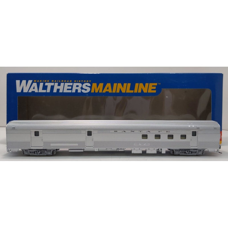 Walthers 910-30302 HO Santa Fe 85′ Budd Baggage-Railway Post Office Car LN/Box