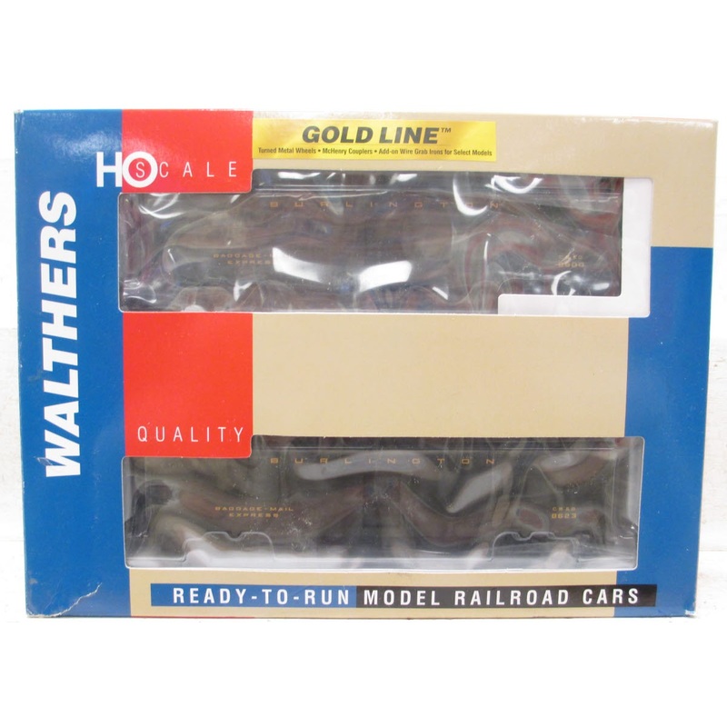 Walthers 932-24182 Burlington ACF Troop Kitchen Conversion Car (Pack of 2) NIB