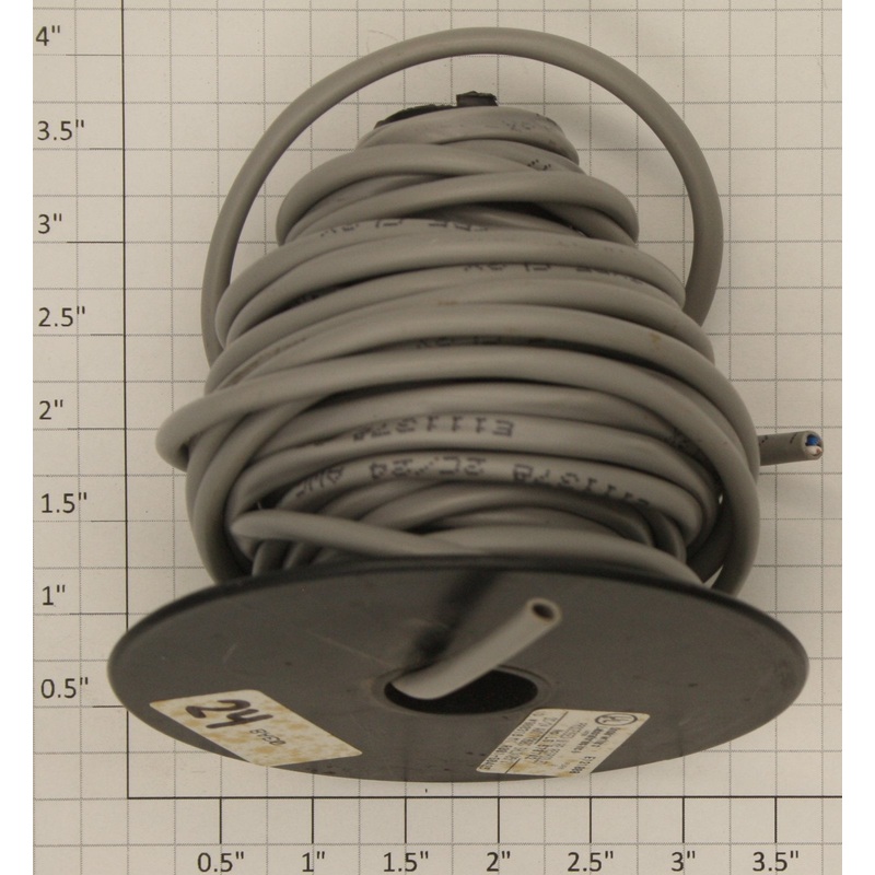 Acme 0625-999 #24 Gauge 2-Conductor Sleeved Gray Wire 24 Feet +