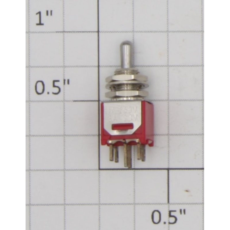 Acme 0627-13 DPDT Micro Mini On/Off/On Toggle Switch 3A @ 120VAC