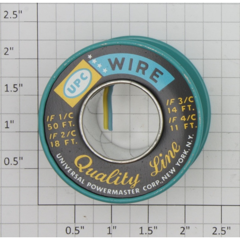 Acme 0627-4 #24-Gauge 2-Conductor Blue / Yellow Wire – 18 Feet