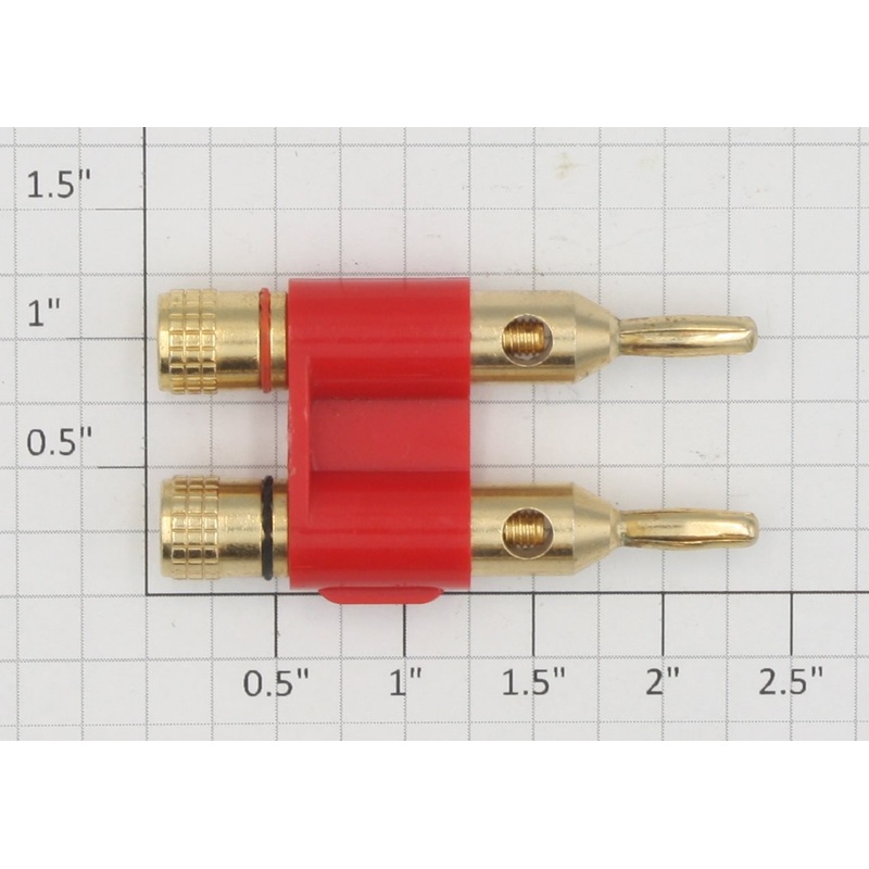 Acme 0701-2 Gold Plated Replacement Banana Plug with Bracket