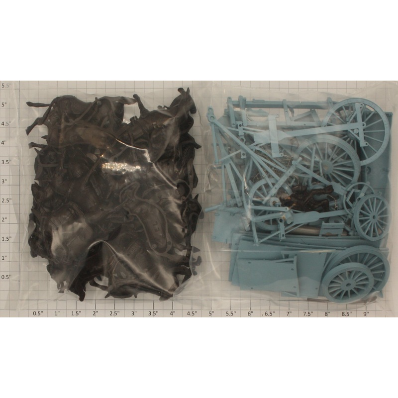 Acme 1950-20T Vintage 1950s Death Valley Days 20 Mule Team Wagon Model Kit