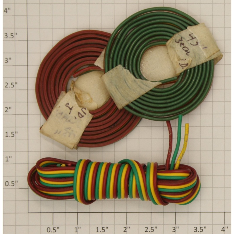 Gargraves 3CW22-1 #22 Gauge 3-Conductor Yellow, Red, Green Flat Wire Assortment