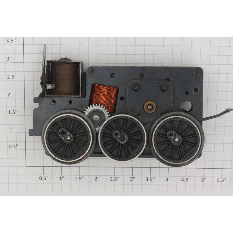 Lionel 221M-1 Motor Assembly with E-Unit and Nickel Rims