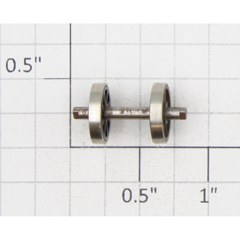 Roundhouse 20153 HO Nickel Blind Idler Driver Wheel Set