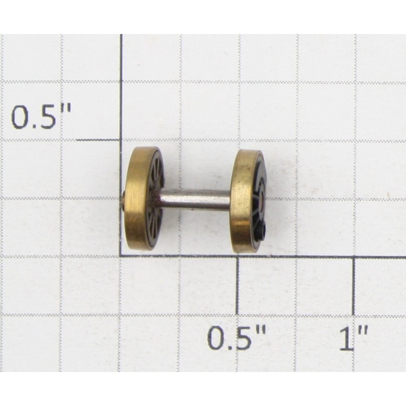 Roundhouse 21153 HO Brass Blind Idler Driver Wheel Set