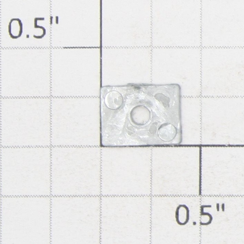 Roundhouse 22126 HO Gauge Unfinished Diecast Draft Gear Lid