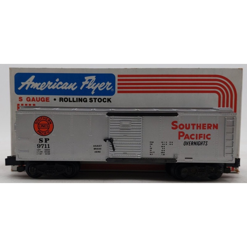 American Flyer 4-9711 S Gauge Southern Pacific Boxcar #9711 EX/Box