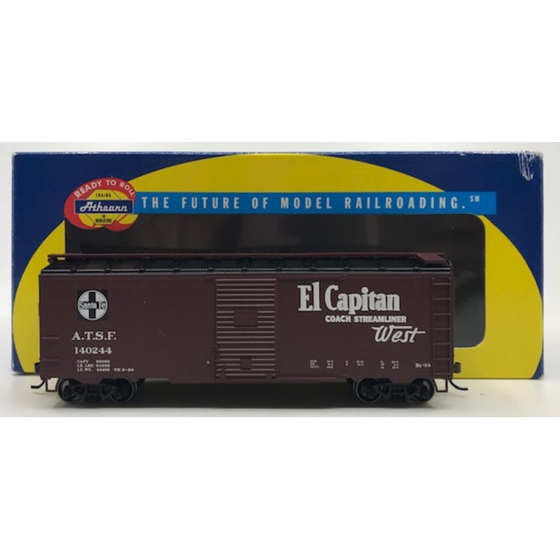 Athearn 70410 HO Santa Fe 40′ boxcar Youngstown Door NIB